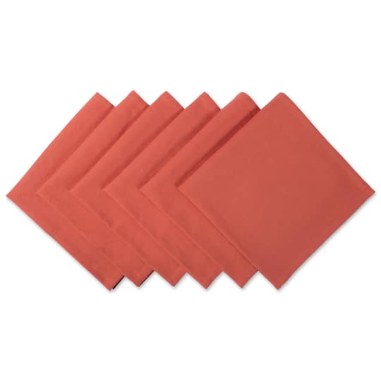 DII® Oversized Napkin, 6ct. in Spice | 20" x 20" | Michaels®